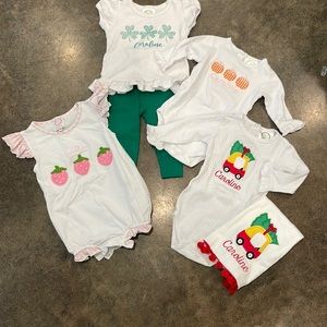 Lot of ‘Caroline’ outfits